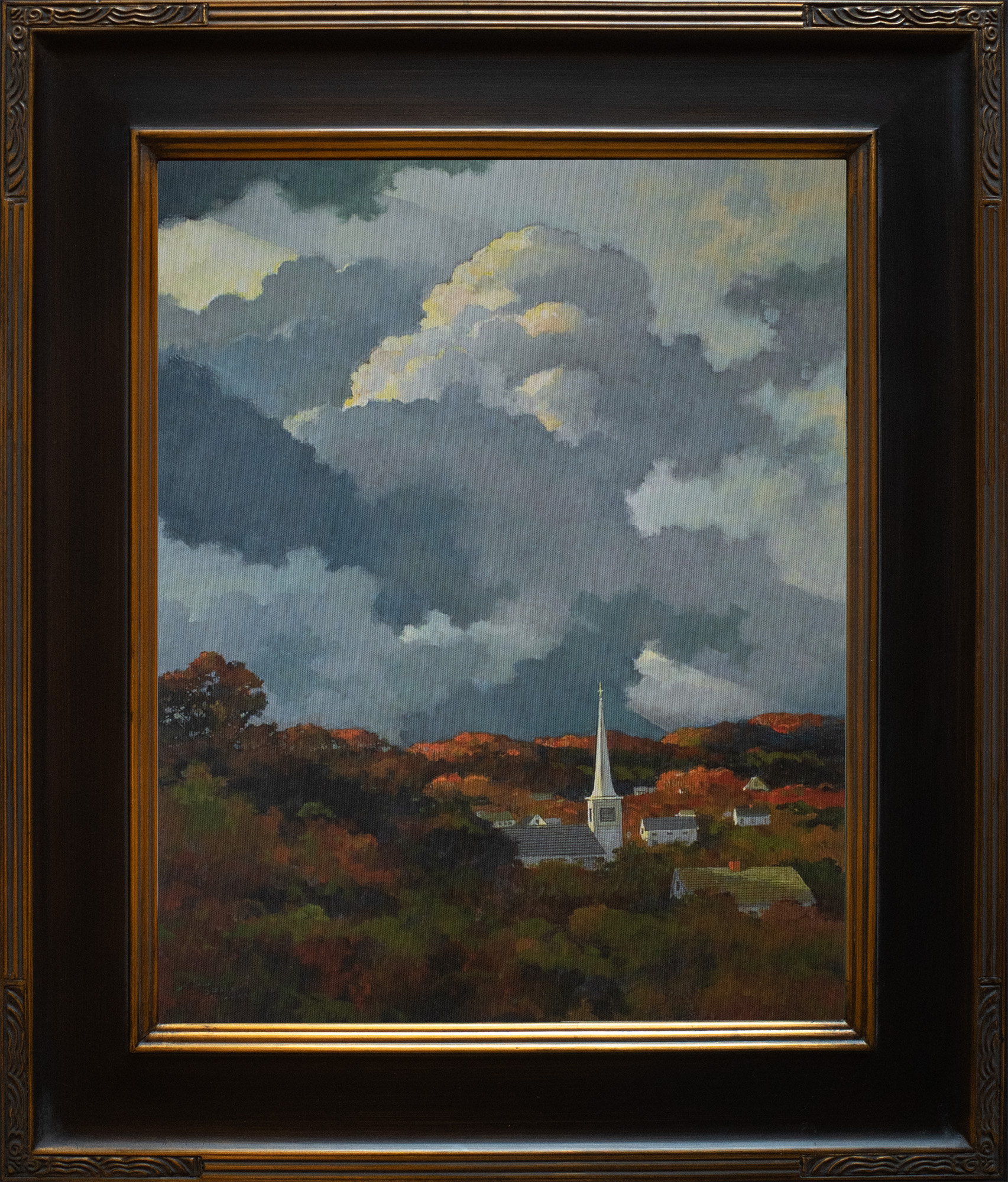 Eric Sloane Framed Canvas Print